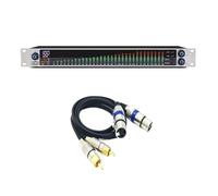 Equalizer 31 Bands Digital Equaliser DSP Effect Profesional Equalizador Spectrum LED Display Speaker Noise Reduction Audio(B White)
