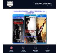 EQUALIZER TRILOGY 1-3 MOVIE FILM Blu Ray COLLECTION Equaliser PART 1 2 3 New UK