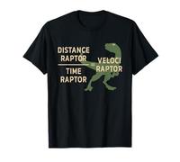 Equations of Motion Science Veloci Raptor Physics Funny T-Shirt