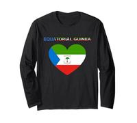 Equatorial Guinea Design Long Sleeve T-Shirt