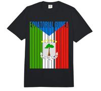 Equatorial Guinea Flag Comfort Colors Adult Heavyweight T-Shirt