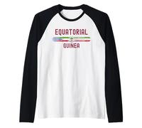 Equatorial Guinea Flag | Men Women Kids | Patriotic Raglan Baseball Tee