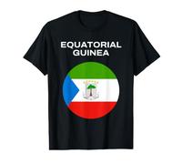 Equatorial Guinea Flag Modern Value Graphic T-Shirt