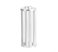 Equatorial Tripod Booster Section Extension 200300MM for EQ3 EQ5 Astronomical Telescopes Constructed with Lightweight Aluminum Alloy Material (300mm silver)