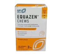 Equazen Chews - 180 Chewable Capsules - STRAWBERRY FLAVOUR - 3+ - EXPIRY 09/26 ✅