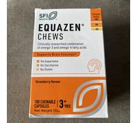 Equazen Chews, Omega 3 and 6 Supports Brain Function 180 Supplement 3 yrs + R60