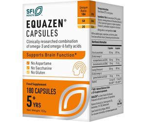 Equazen Naturally Sourced Family Capsule Omega-3 with Omega-6, 180 Capsules