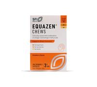 Equazen® Omega 3 & 6 Chews for Kids, Brain & Cognitive Support, DHA, EPA & GLA, Clinically Researched 9:3:1 Formula, Strawberry Flavour, Halal Certified, Age 3+, 180 Pack