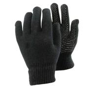 Equestrian Adults Magic gloves with palm grip colours: Black, Purple, Baby pink (Black)