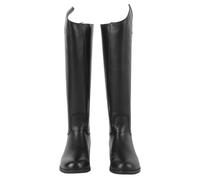 Equestrian Boots Tall Riding Boots Unisex Leather EVA Back Zipper Knee High Boots for Equestrian Training Daily Use (Size 43)