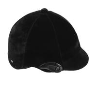 Equestrian Helmet for Horse Riding, Lightweight Safety Gear | Polypropylene Shell, Ventilation Holes, Removable Ear Pads, Dial Fit System, Black Finish, for Stables and Cycling
