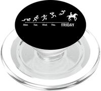 Equestrian horseback-riding Horseshoe Weekend horse riding PopSockets PopGrip for MagSafe