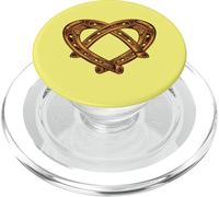 Equestrian horses equine Heart-Horseshoes horse riding PopSockets PopGrip for MagSafe