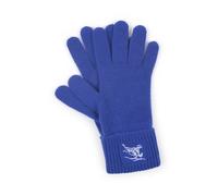 Equestrian Knight Cashmere Blend Gloves- male- Burberry- Gloves- Blue- S/M- Accessories S/M