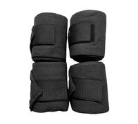 Equestrian Leg Wraps - 4 Piece Elastic Bandage, 98 Inch Support Wrap, Breathable Horse Protector, Durable Stable Guard, Soft Compression Wrap | Horse Gear for Training Riding Healing