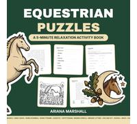 Equestrian Puzzles: A 5-Minute Relaxation Activity Book