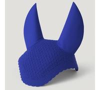 Equestrian Sound Restant Fly Protection Horse Ear Bonnet Silent Ear Net Crochet Bonnet with Soft Cotton Ear Covers (Royal Blue, Large)