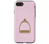Equestrian Stirrup Minimal Western Riding Icon Artwork Case for iPhone SE (2020) / 7/8
