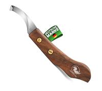 EQUESTRIAN STORE Right-Handed Hoof Knife, J2 Stainless-Steel Blade, Durable Ergonomic Sheet Handle, Professional Farrier Tool for Horse, Cow, Goat Hoof Trimming & Shoeing-Farrier Supplies