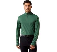 Equestrian top 1/4 zip Ariat SolVeil Vert 2XL