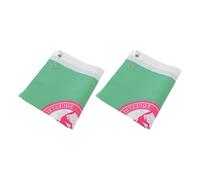 Equestrian Training Flags for Horse Racing, Eye-Catching Polyester Flags Set of 2 for Outdoor Training (Green)