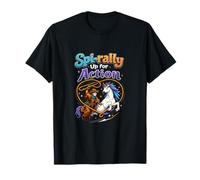 Equestrian Unicorn Wrangler SPI-Rally Up for Action T-Shirt