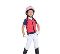Equestrian Vest Equestrian Armor Riding Equipment Protective Vest Adult Child Knight Clothing Lightweight Breathable For All Seasons(Pink,XXX-Large)