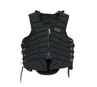Equestrian Vest Equestrian Armor Riding Equipment Protective Vest Adult Child Knight Clothing Lightweight Breathable For All Seasons(Black,Large)