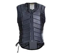Equestrian Vest Professional Safety EVA Padded Horse Riding Protector Gear Zipper Waistcoat for Adult Men Women Kids Children (Small)