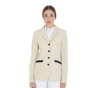 EQUESTRO Women's Four-Button Perforated Competition Jacket