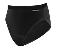 Equetech Bikini Brief Plus - Padded Equestrian Riding Underwear, Black XS (UK 8-10)