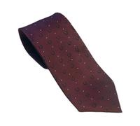 Equetech Junior Children's Horseshoe Polka Dot Showing Equestrian Tie (Maroon/Navy)