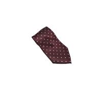 Equetech Junior Polka Dot Show Tie - Colour Maroon / White