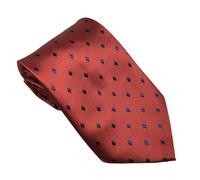 Equetech Kids Diamond Show Tie - Burgundy/Navy, One Size Uk