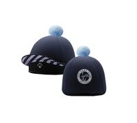 Equetech Official Junior Pony Club 2-in-1 Lycra Hat Silk - Navy