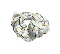 Equetech Official Pony Club Check Riding Hair Scrunchie - One Size Elasticated Equestrian Hair Accessory