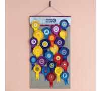 Equetech Official Pony Club Rosette Holder Display Hanger - Navy