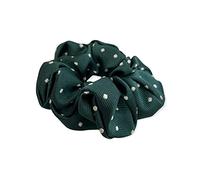 Equetech Polka Dot Hair Scrunchie - Bottle/Green/White