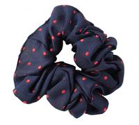 Equetech Polka Dot Scrunchie - Navy