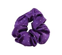 Equetech Polka Dot Scrunchie - Purple