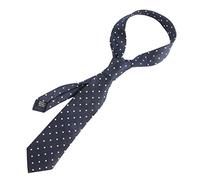 Equetech Polka Dot Show Tie Childrens navy/white