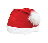 Equetech Santa's Hat Christmas Hat Silk Helmet Cover, Red, One Size