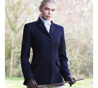 Equetech Women's Kimblewick Wool Riding Coat - Womens Horse Riding Jackets - Navy - Size: Chest 38"