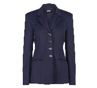 Equetech Women's Venti Jersey Competition Jacket - Womens Horse Riding Jackets - Navy - Size: Chest 36"