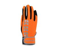 Shires EQUI-FLECTOR® Orange Riding Gloves - Large