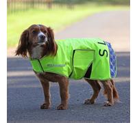 Equi-Flector Mesh Dog Coat - Yellow - Size: X Small - Dog Jackets