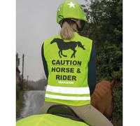 Equi-Flector Safety Vest - Yellow - Size: Medium