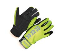 Equi-Flector Shires Horse Riding Gloves in Yellow - Adult Small, Yellow