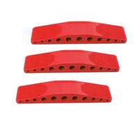 Equiessentials Master Groomer 2.0 - Horse Brush Removes Mud, Sweat and Dirt (Red x3)