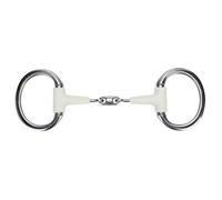 EquiKind Softie Flat Ring Eggbutt Peanut Link - Size - 5''